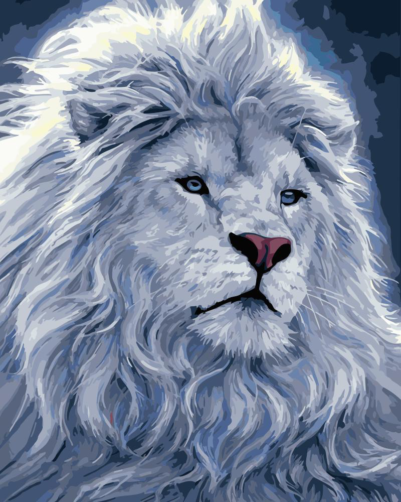 White lion-helnee
