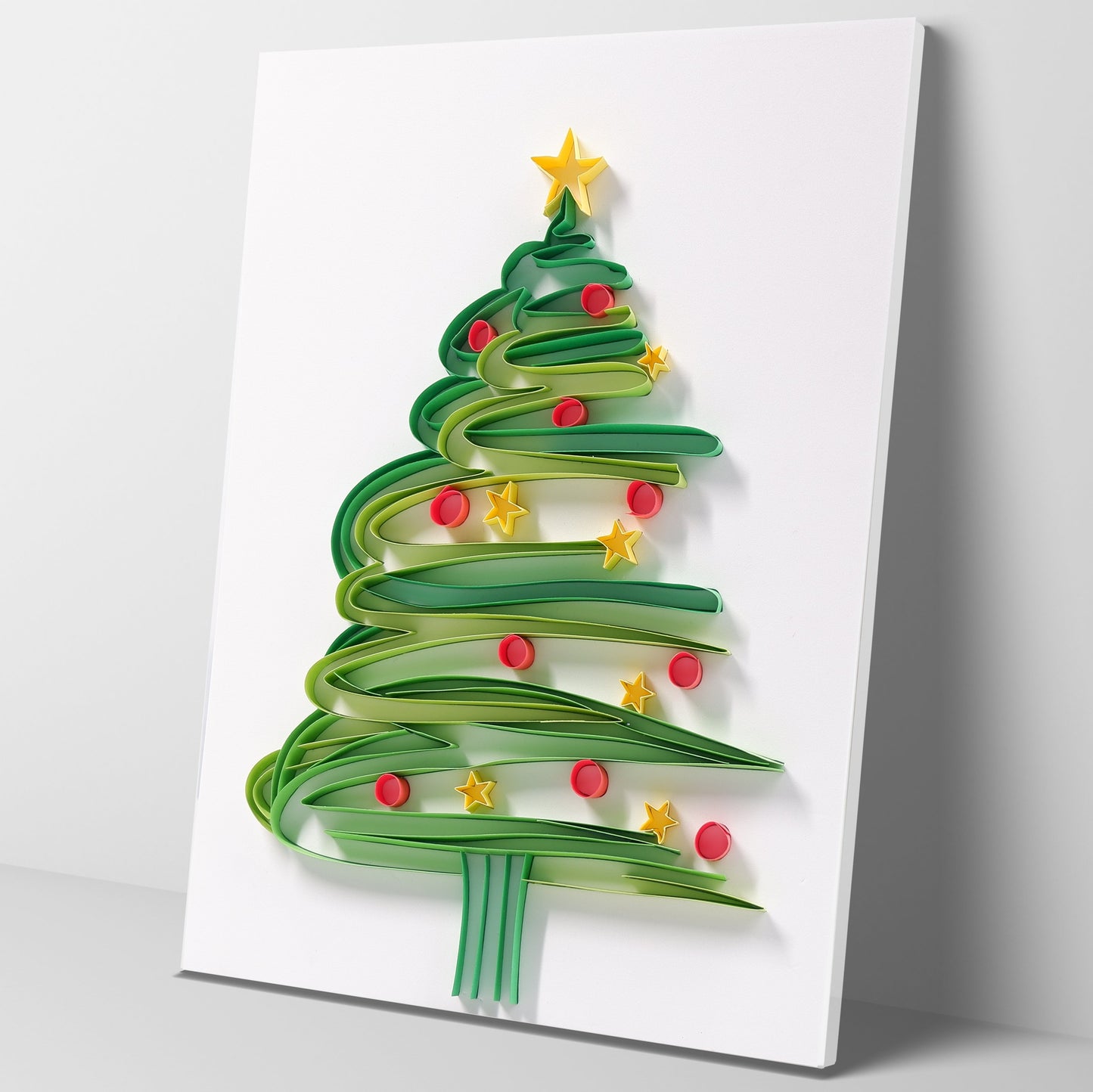 Kit de pintura de filigrana de papel - árbol de Navidad ( 8*10 inch )