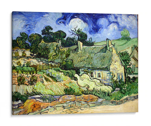 Chozas de Cordeville, en Auvers-sur-Oise - Vincent Van Gogh
