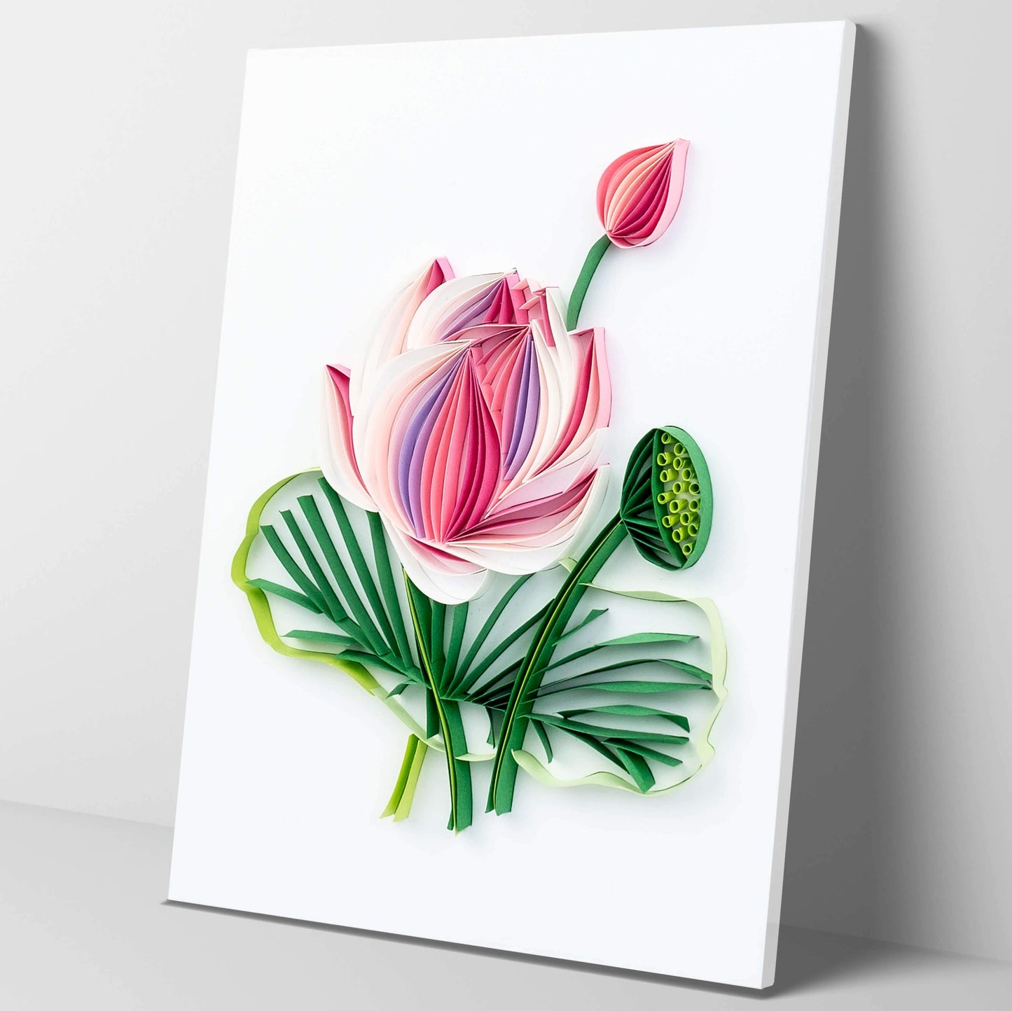 Kit de pintura de filigrana de papel - Lotus ( 8*10 inch )