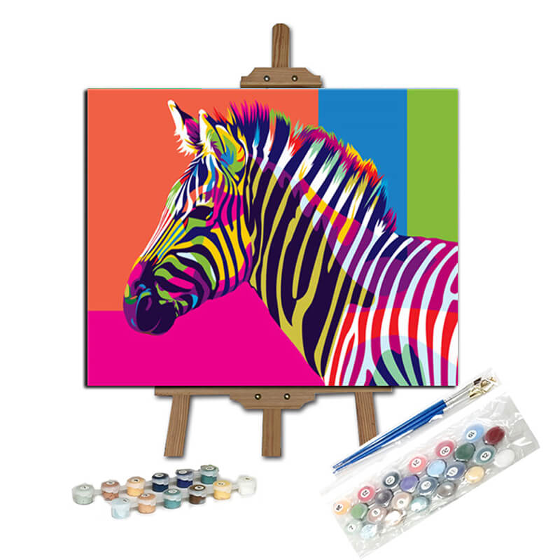 Muti-colored Zebra-helnee