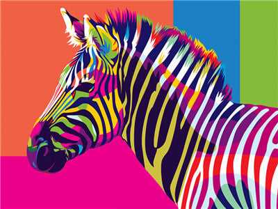 Muti-colored Zebra-helnee