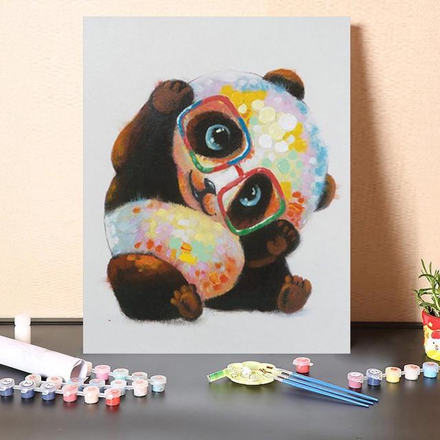 Panda de color